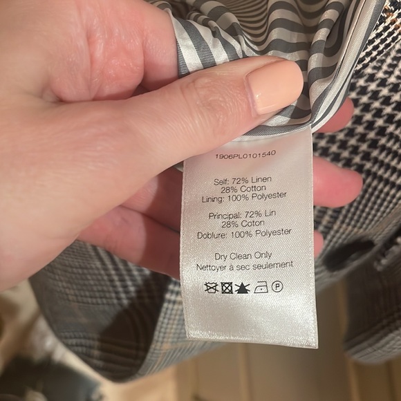 Veronica Beard BEXLEY DICKEY PLAID JACKET BLAZER  SZ 6 - Picture 6 of 8